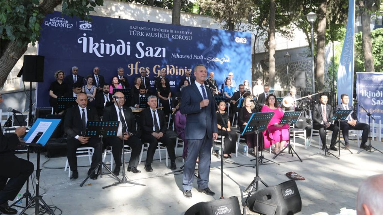 Gaziantep'te İkindi Sazı ile türküler yeniden yankılandı görseli
