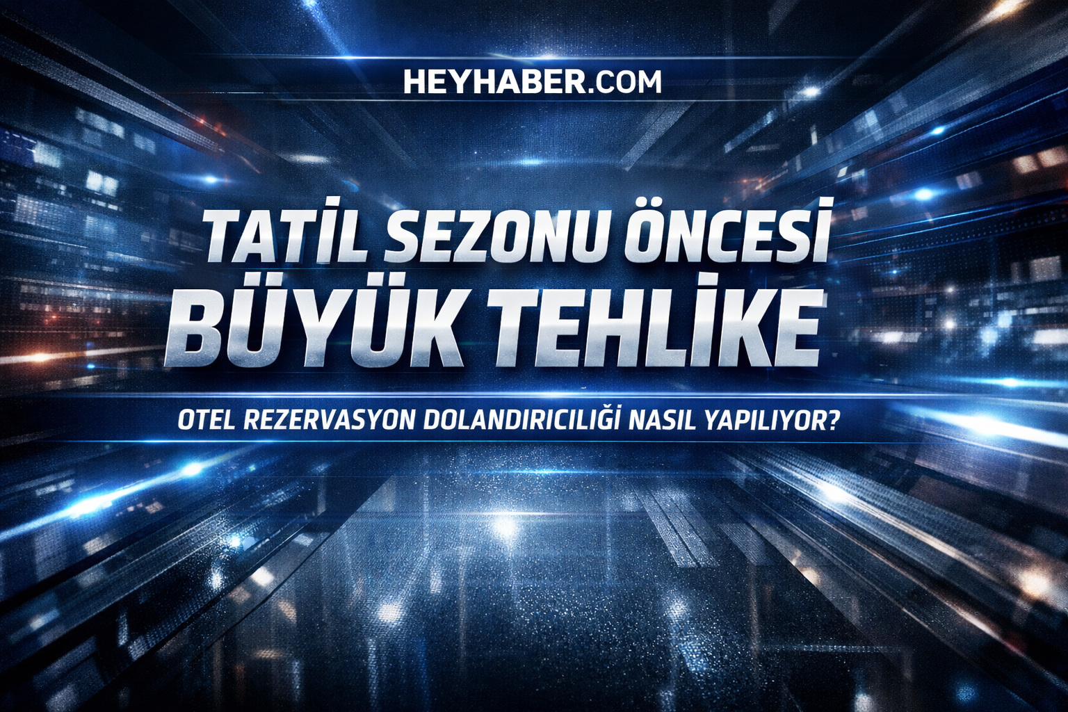 Tatil Sezonu Öncesi Büyük Tehlike: Otel Rezervasyon Dolandırıcılığı Nasıl Yapılıyor? görseli
