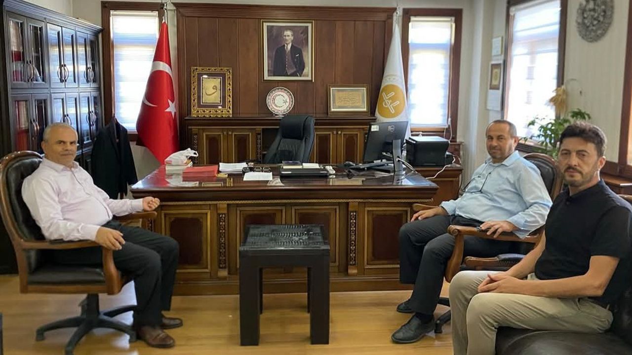 Ayaş Müftüsünden Beypazarı ve Güdül Müftülerine hayırlı olsun ziyareti görseli