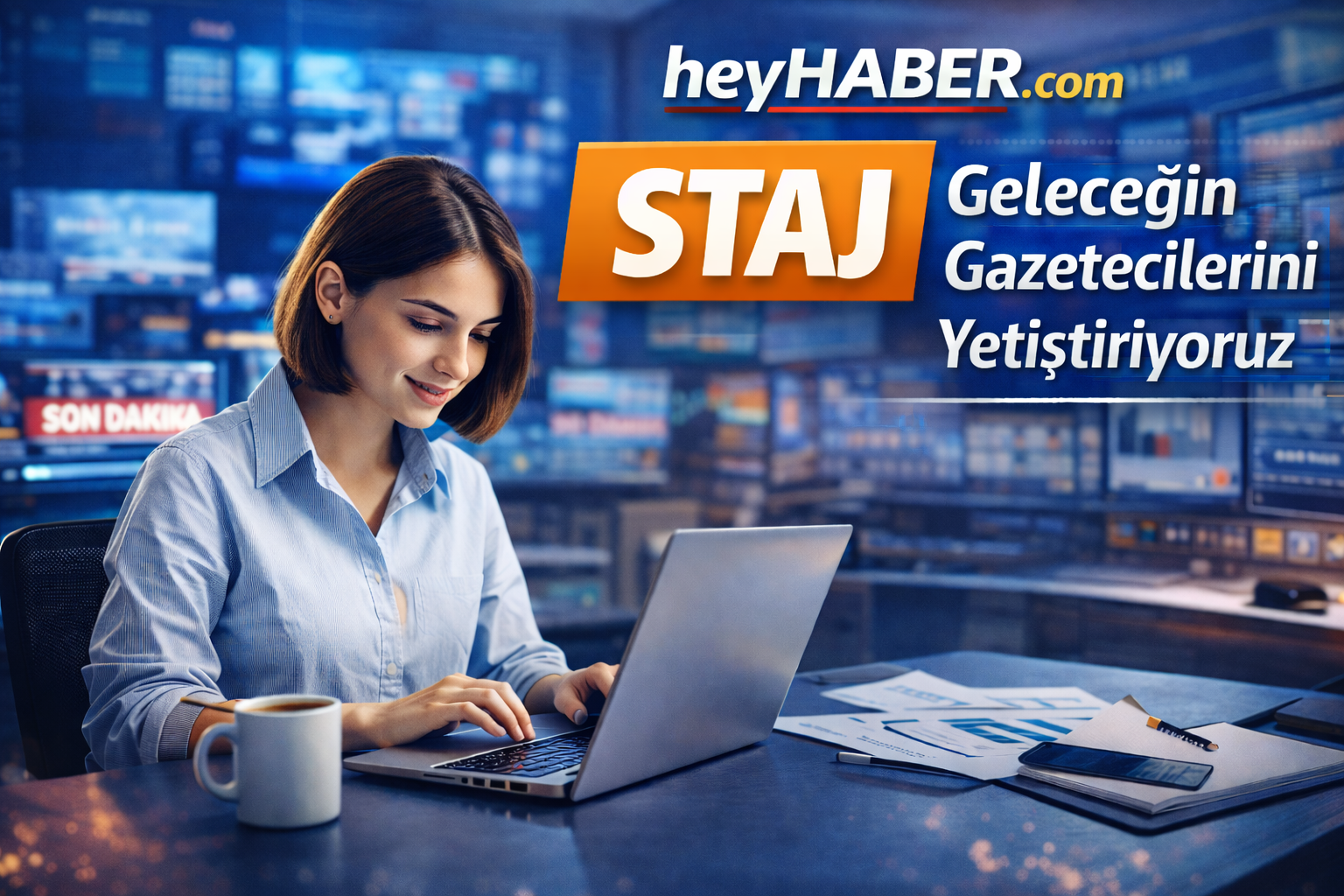 Gazeteci Adaylarına Fırsat: Heyhaber Staj Programı Başvuruları Açıldı görseli