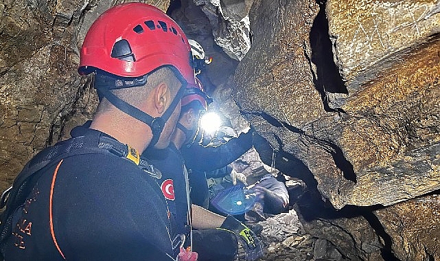 Selçuk’ta mağarada 9 saatlik kurtarma seferberliği görseli