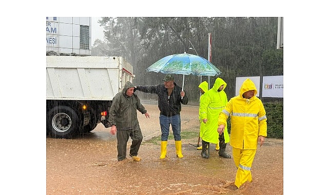 Yağışlar en çok Kemer’de görseli