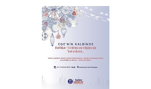 Ege’nin Kalbi Didim’de Yılbaşı Coşkusu Başlıyor görseli