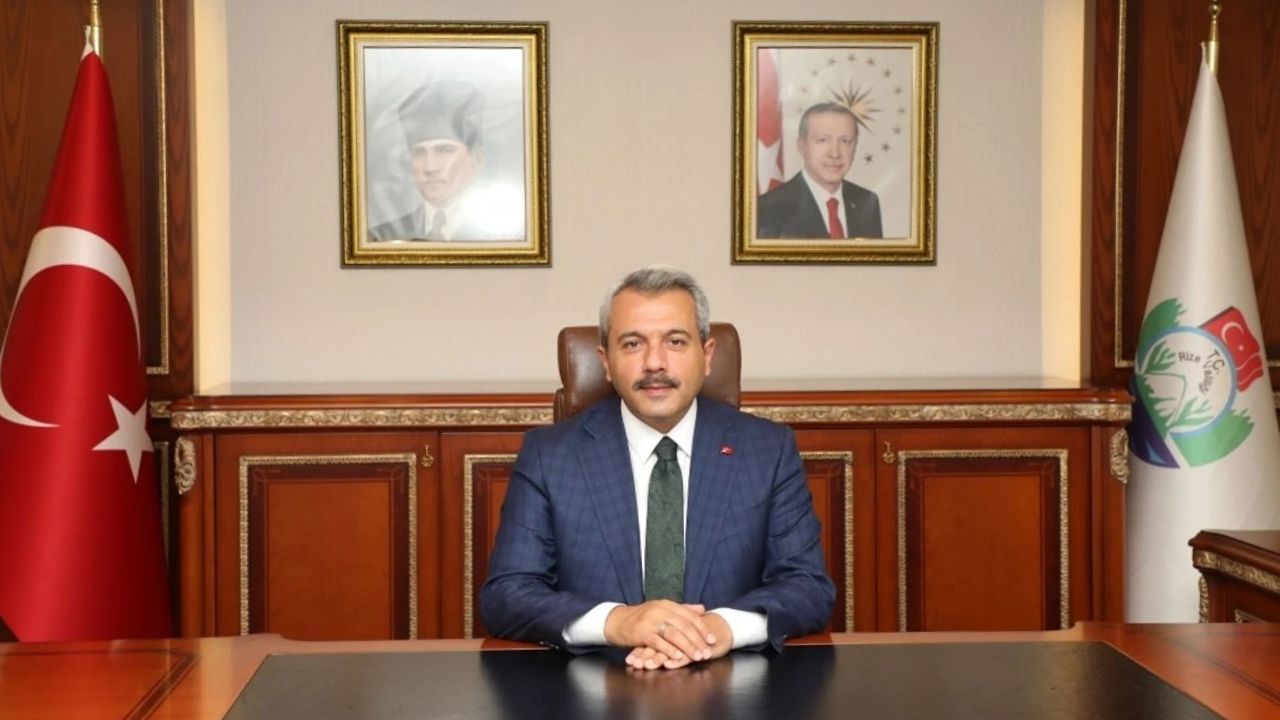 Rize Valisi Baydaş’ın kriz yönetimi olası felaketi önledi görseli