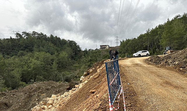 Başkan Topaloğlu Çıralı’da çalışmaları yerinde inceledi görseli