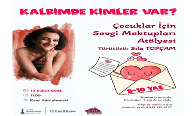 “Kalbimde Kimler Var?” atölyesi 14 Şubat’ta çocuklarla buluşuyor görseli