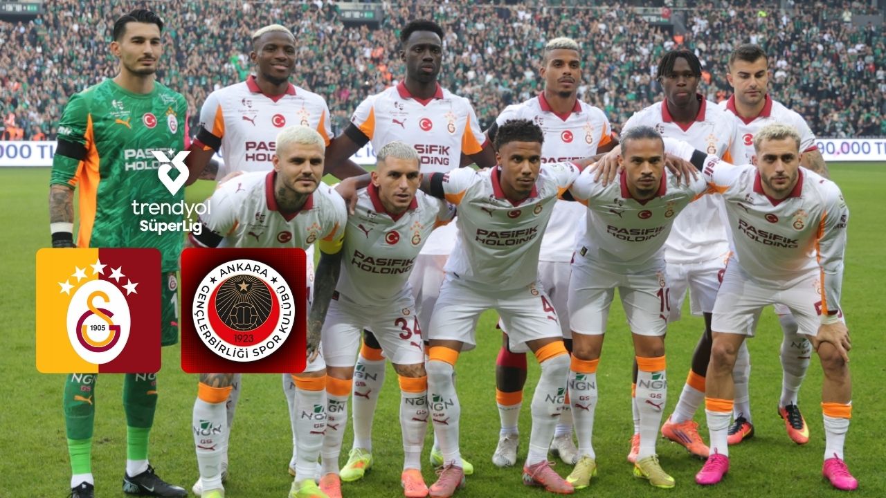 Galatasaray, Gençlerbirliği maçına 6 eksikle çıkıyor görseli