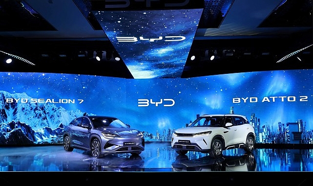 BYD Türkiye, SEALION 7 ve ATTO 2 ile Elektrikli SUV Ailesini Genişletiyor görseli