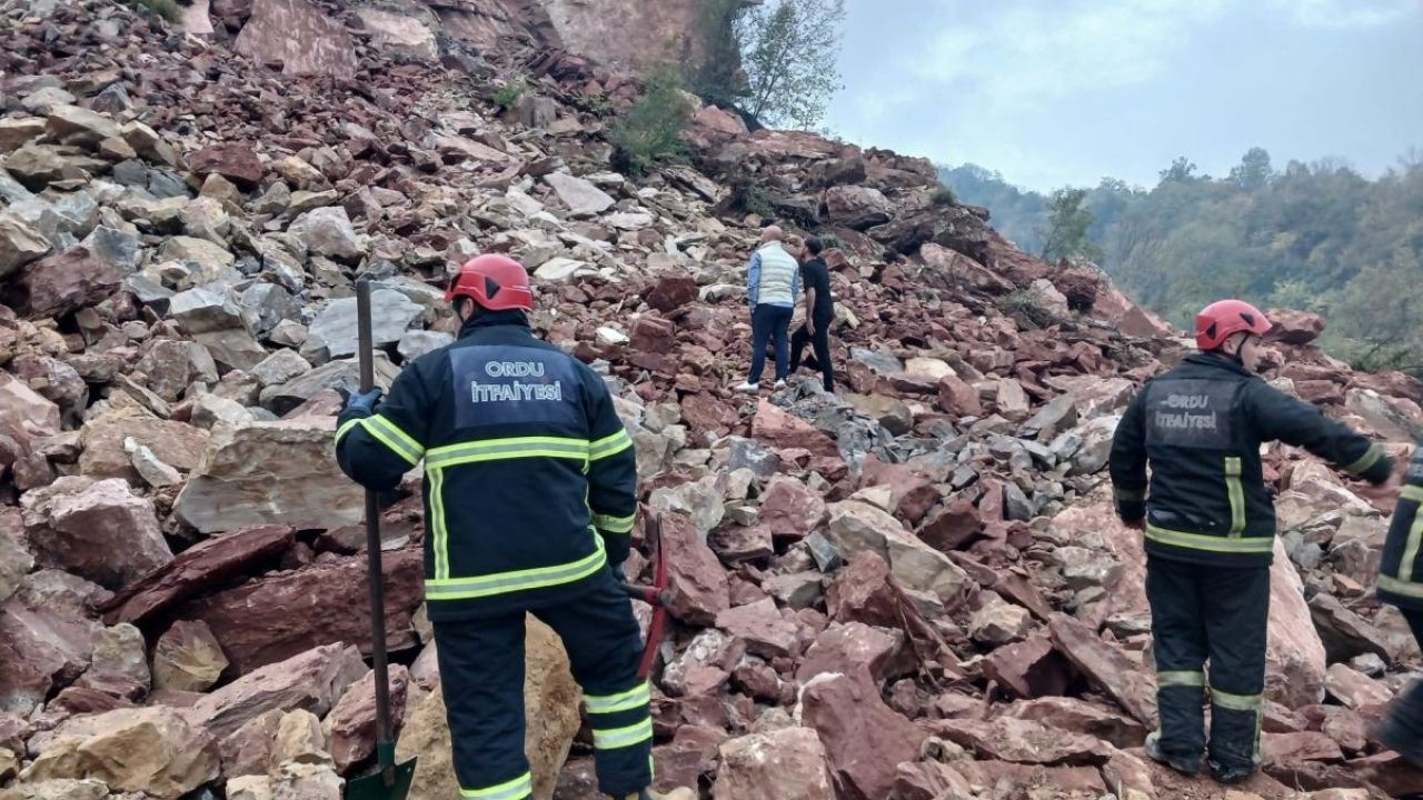 Ordu’da taş ocağı şantiyesinde göçük: 1 işçi hayatını kaybetti görseli