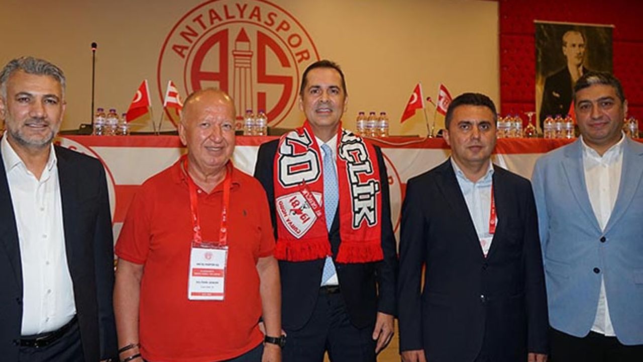 Antalyaspor’da yeni dönem: Rıza Perçin başkan! görseli