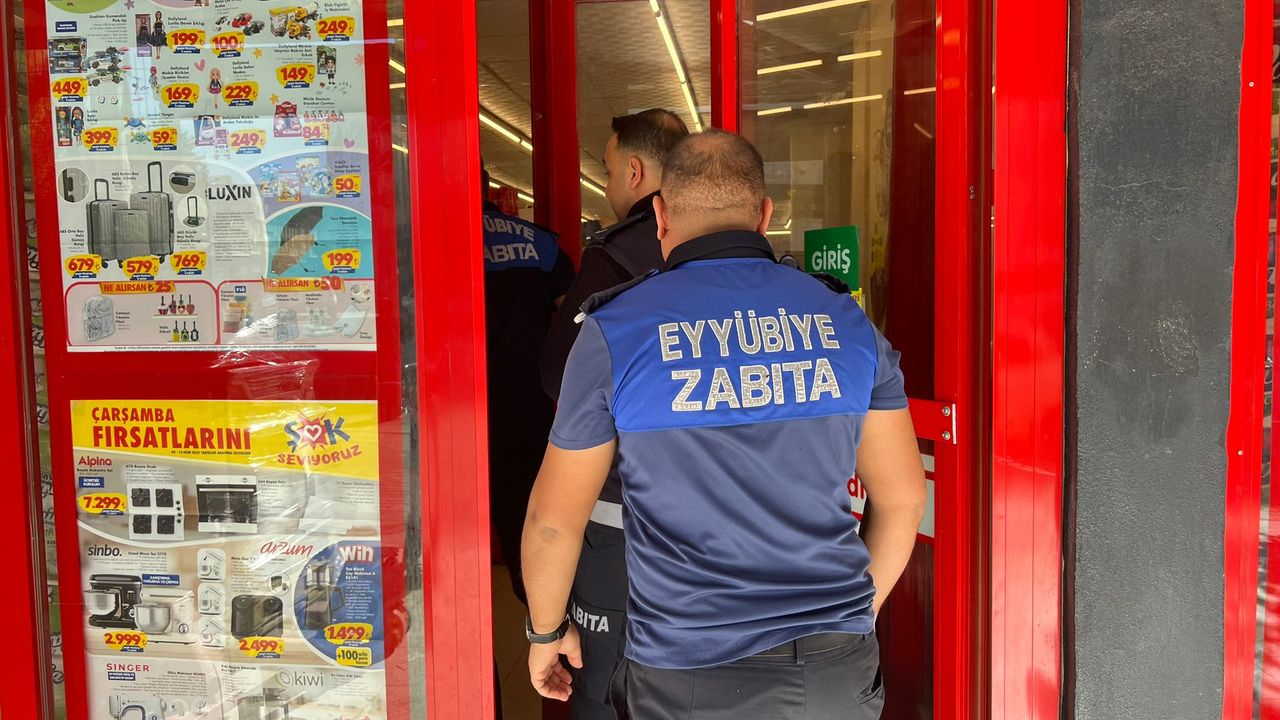 Eyyübiye'de zabıta hız kesmiyor görseli