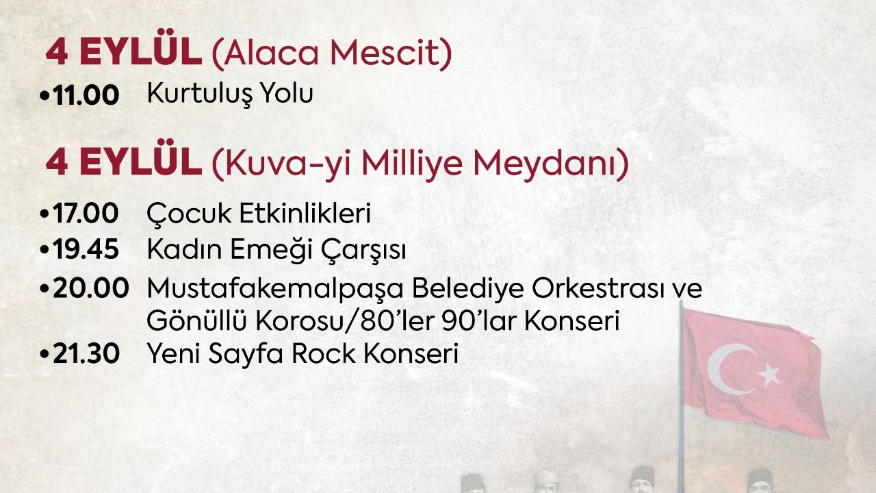 Balıkesir’de kurtuluş coşkusu doyasıya yaşanacak görseli