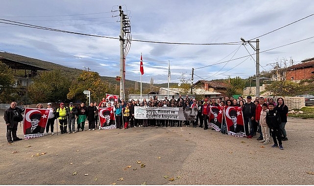 Nilüferliler, Ata’yı Mysia Yolları’nda andı görseli