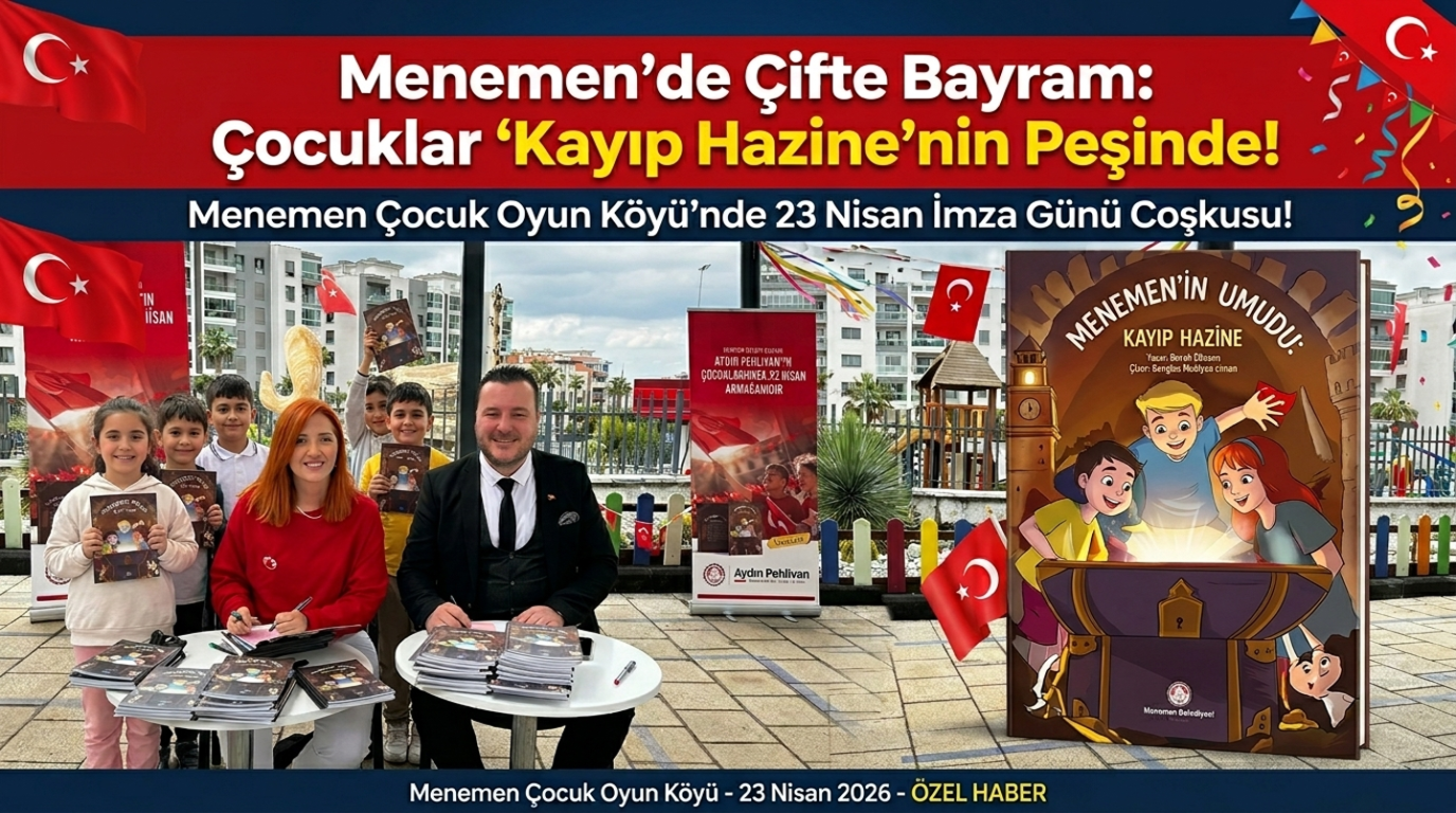 Menemen’de Çifte Bayram: Çocuklar "Kayıp Hazine"nin Peşine Düştü! görseli