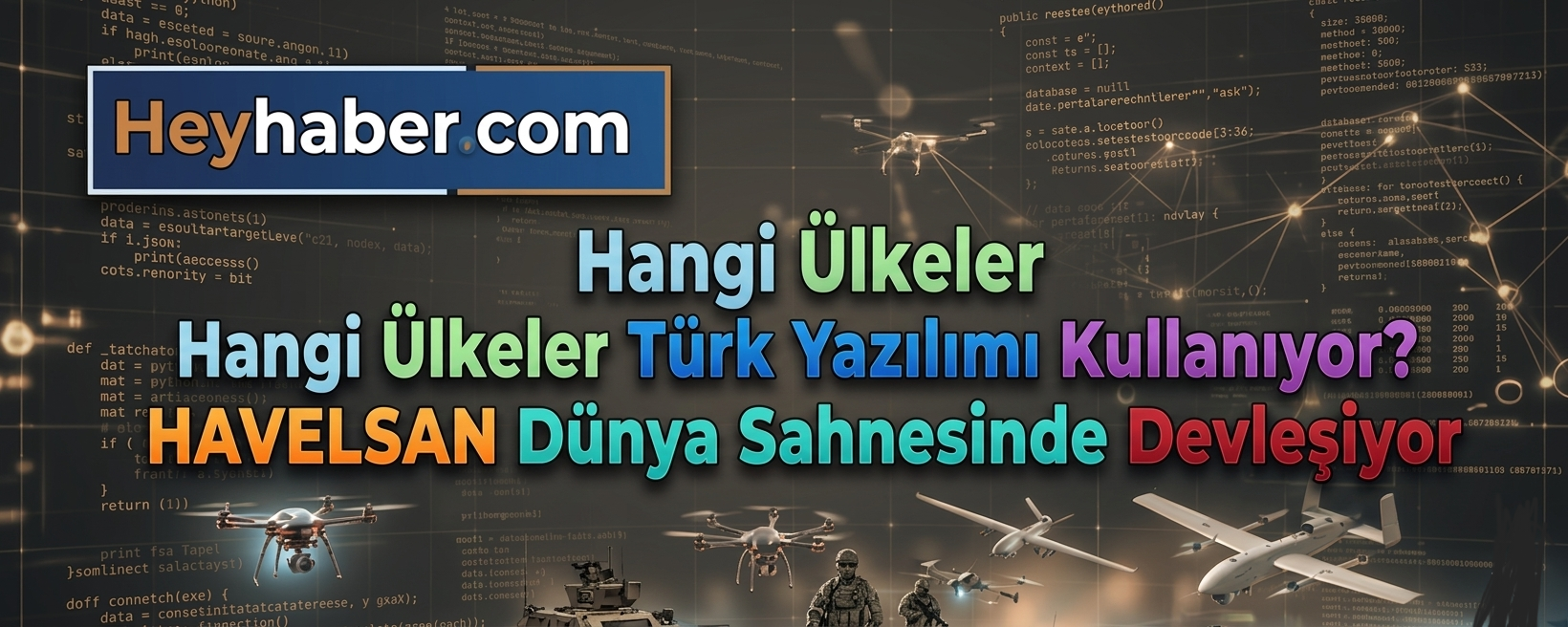 Hangi Ülkeler Tür Yazılımı Kullanıyor? HAVELSAN Dünya Sahnesinde Devleşiyor görseli