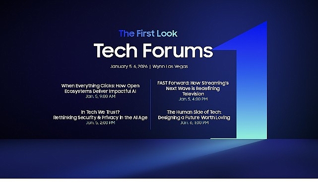 Samsung CES 2026'da Teknoloji Forumları düzenleyecek görseli