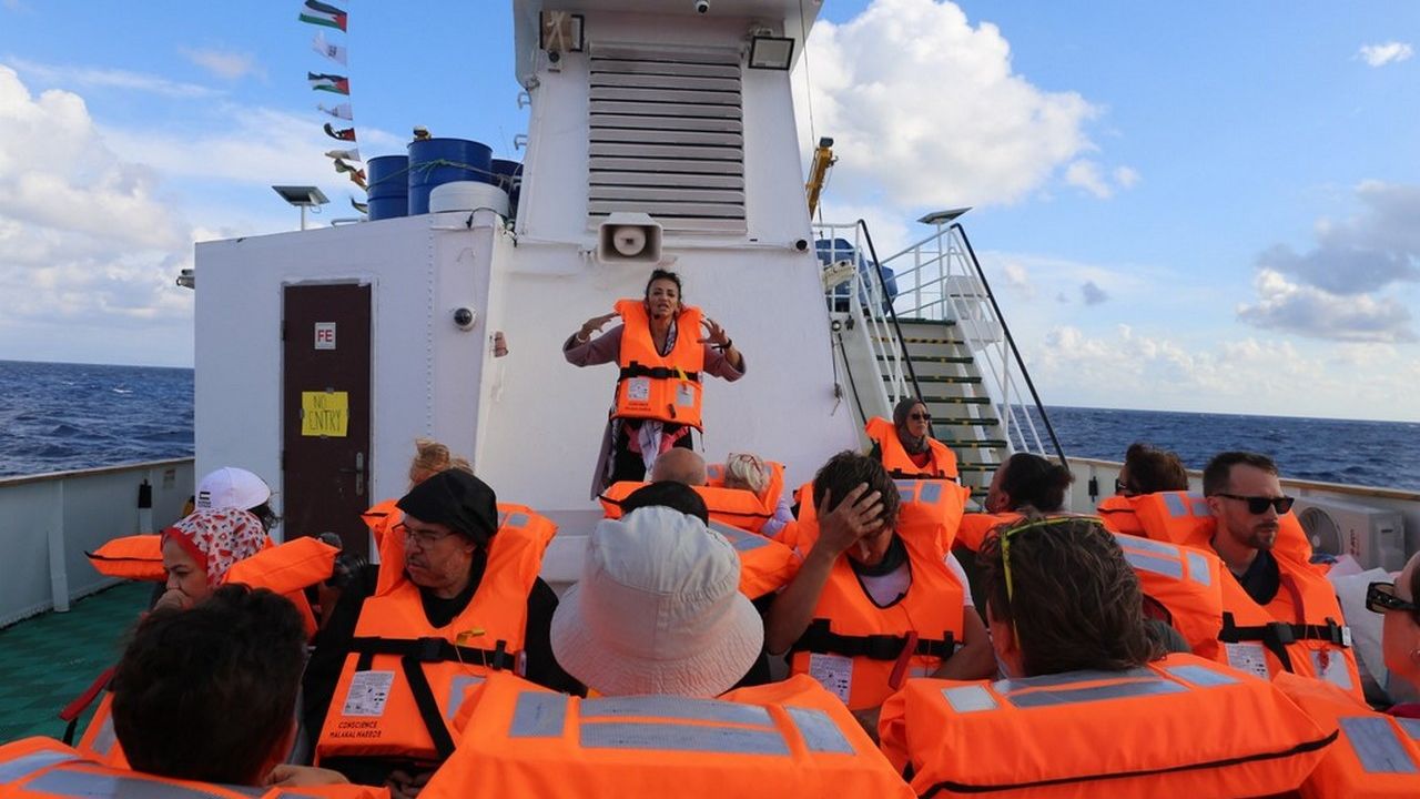 Özgürlük Filosu Gazze’ye ilerliyor görseli