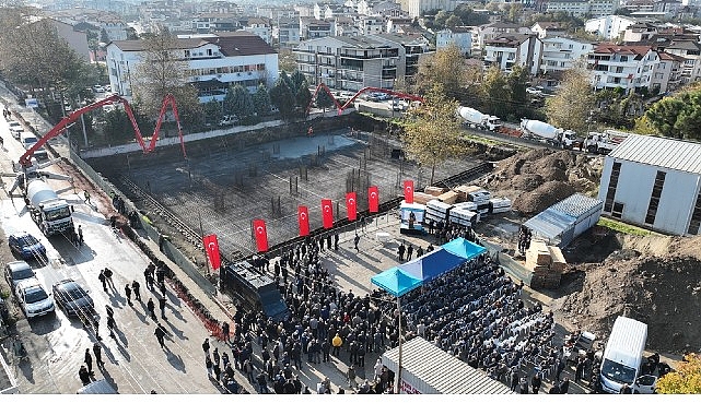 Yeni Çiftlik Ulu Camii’nin Temeli Törenle Atıldı görseli