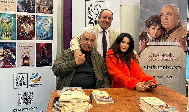 Usta İsimler TÜYAP’ta Buluştu: Serpil Çakmaklı ve Halil Ergün, İhsan Taş’ı Yalnız Bırakmadı görseli