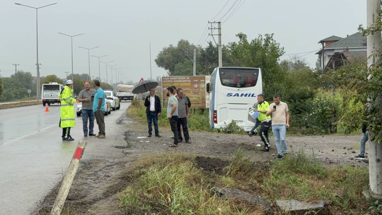 Samsun’daki otobüs kazasında yeni gelişme: Şoför, yedek şoförü çağır demiş görseli