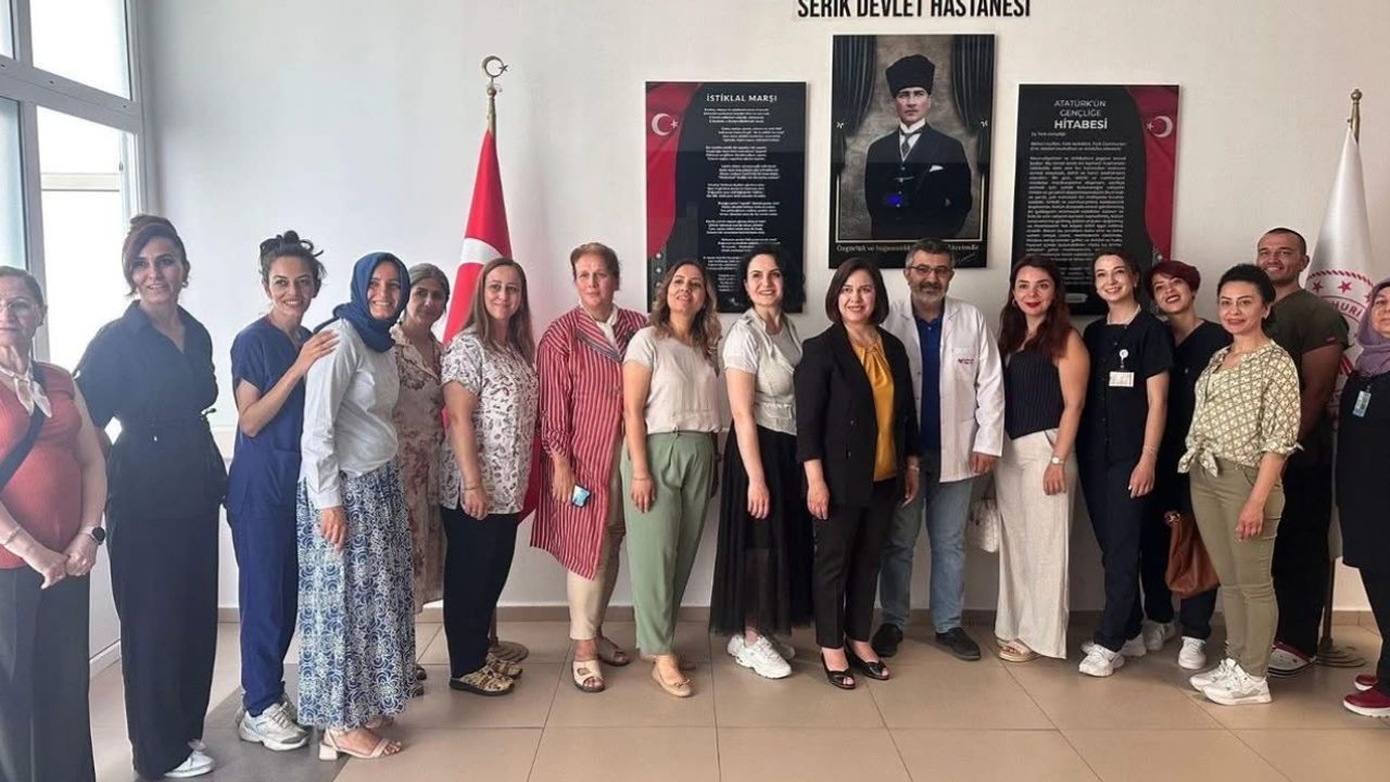 Serik Devlet Hastanesine ‘anne dostu’ ünvanı görseli