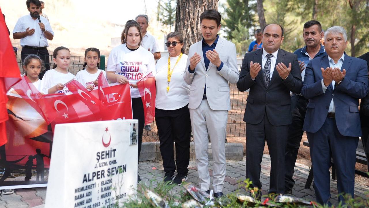 Seydikemer'de şehit ve gaziler unutulmadı görseli