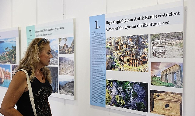 “UNESCO Dünya Miras Listesi’nde Antalya” fotoğraf sergisi açıldı görseli