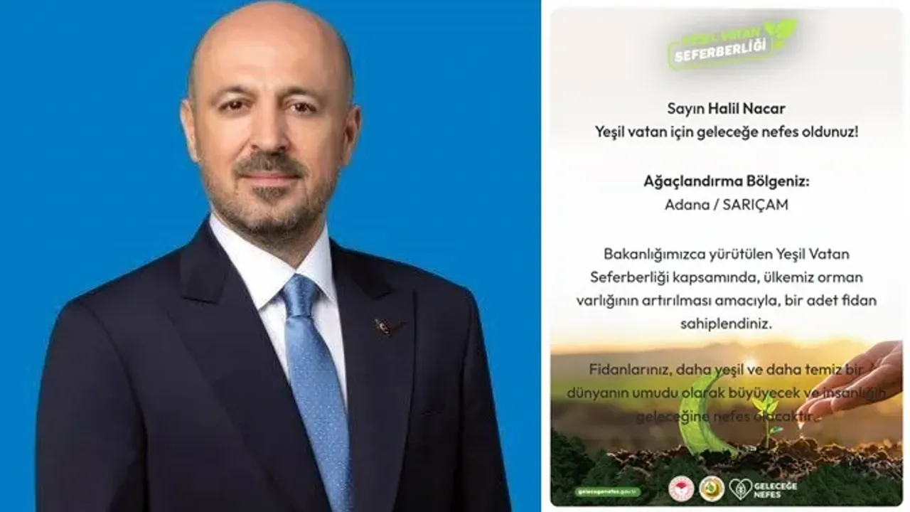 Nacar’dan ‘Yeşil Vatana’ destek görseli