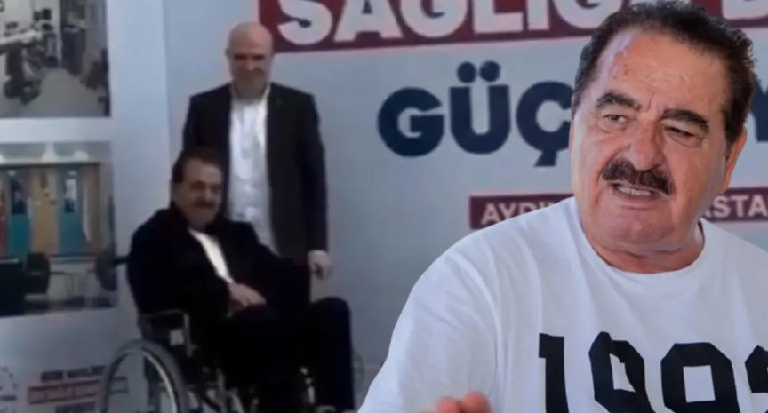 İbrahim Tatlıses'ten Aydın'da Vefa Örneği: Tekerlekli Sandalyede Protokolde görseli