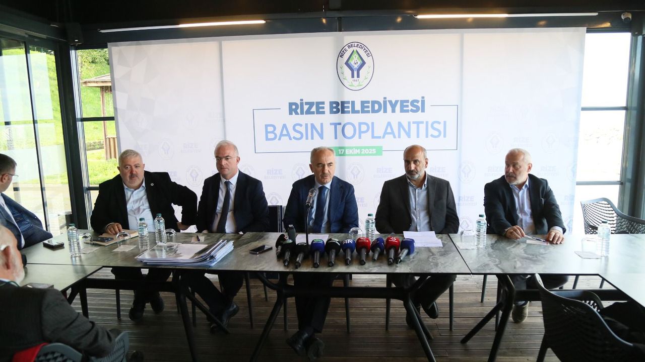 Rize’nin su altyapısında büyük dönüşüm başlıyor görseli