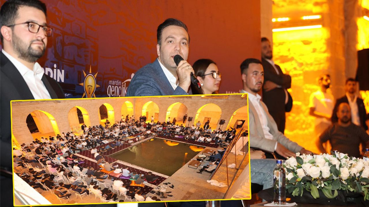 Yusuf İbiş Mardin'de gençlerle buluştu görseli