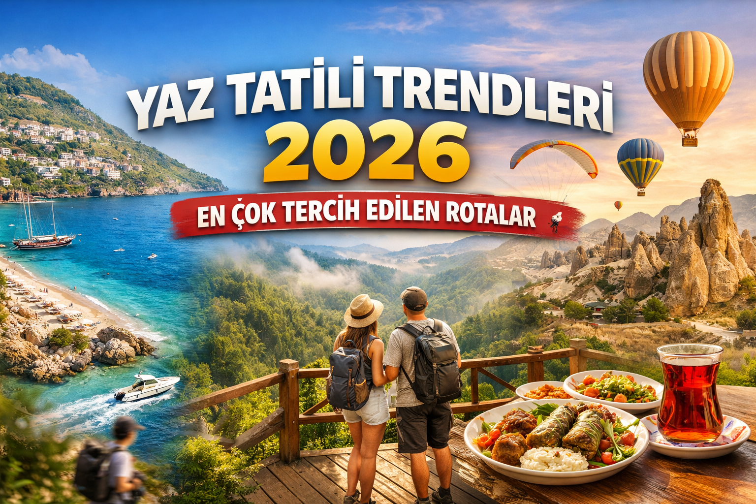 Yaz Tatili Trendleri 2026: En Çok Tercih Edilen Rotalar görseli
