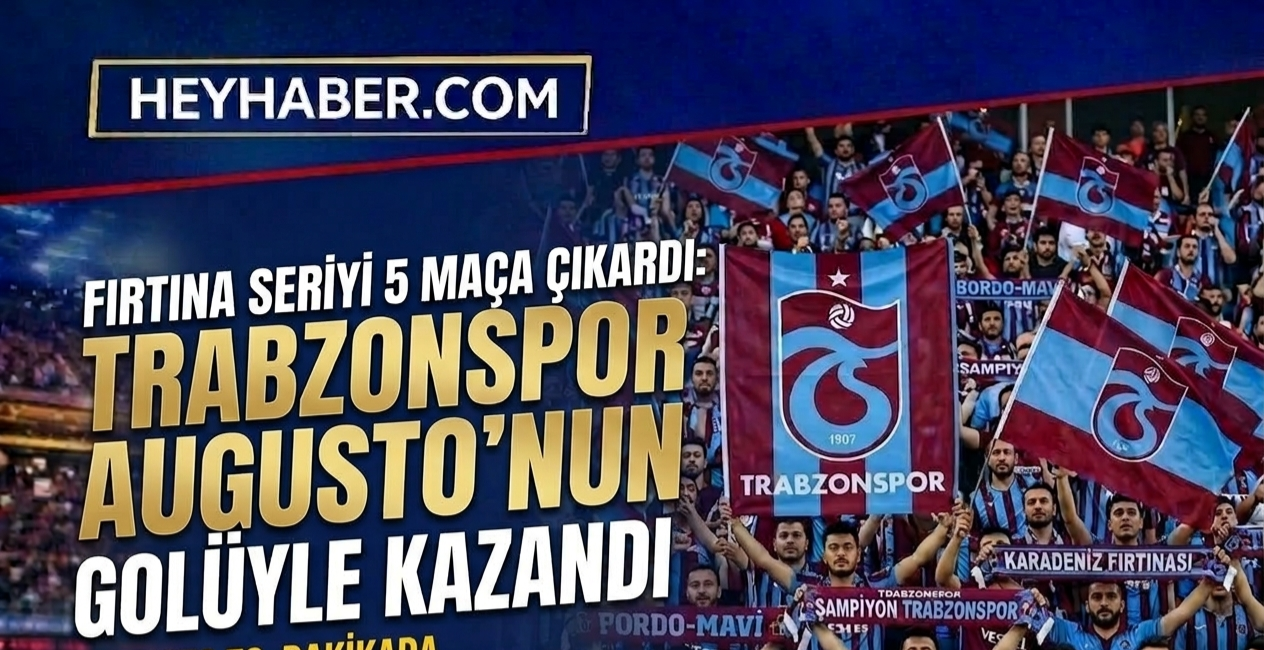 Fırtına Seriyi 5 Maça Çıkardı: Trabzonspro Augusto'nun Golüyle Kazandı görseli