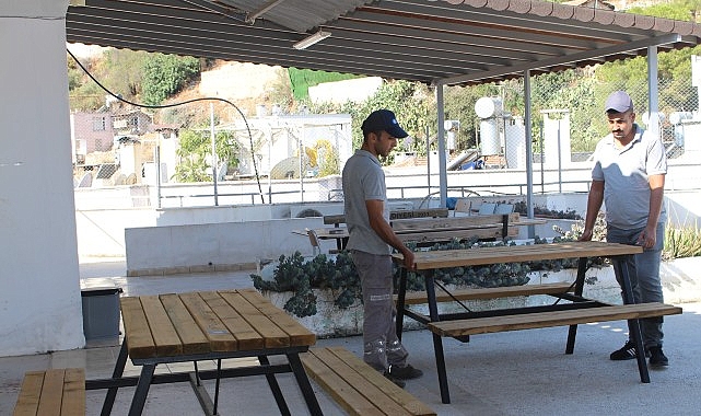Büyükşehir’den bank ve piknik masası desteği görseli
