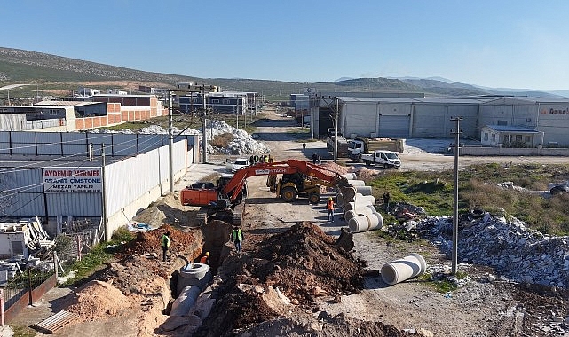 Karaosmanoğlu Sanayi Sitesi’nin Çeyrek Asırlık Altyapısı Çilesi Son Buluyor görseli