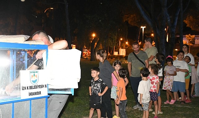 İznik’te Yaz Akşamları Çocukların Neşesiyle Renkleniyor görseli