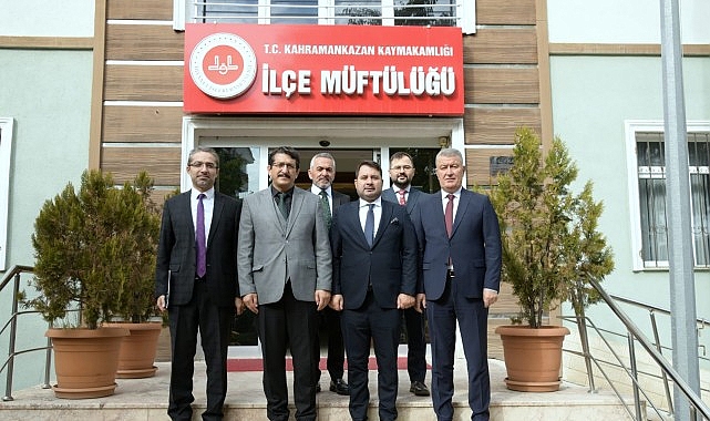 Başkan Çırpanoğlu, İlçe Müftüsünü Ziyaret Etti görseli