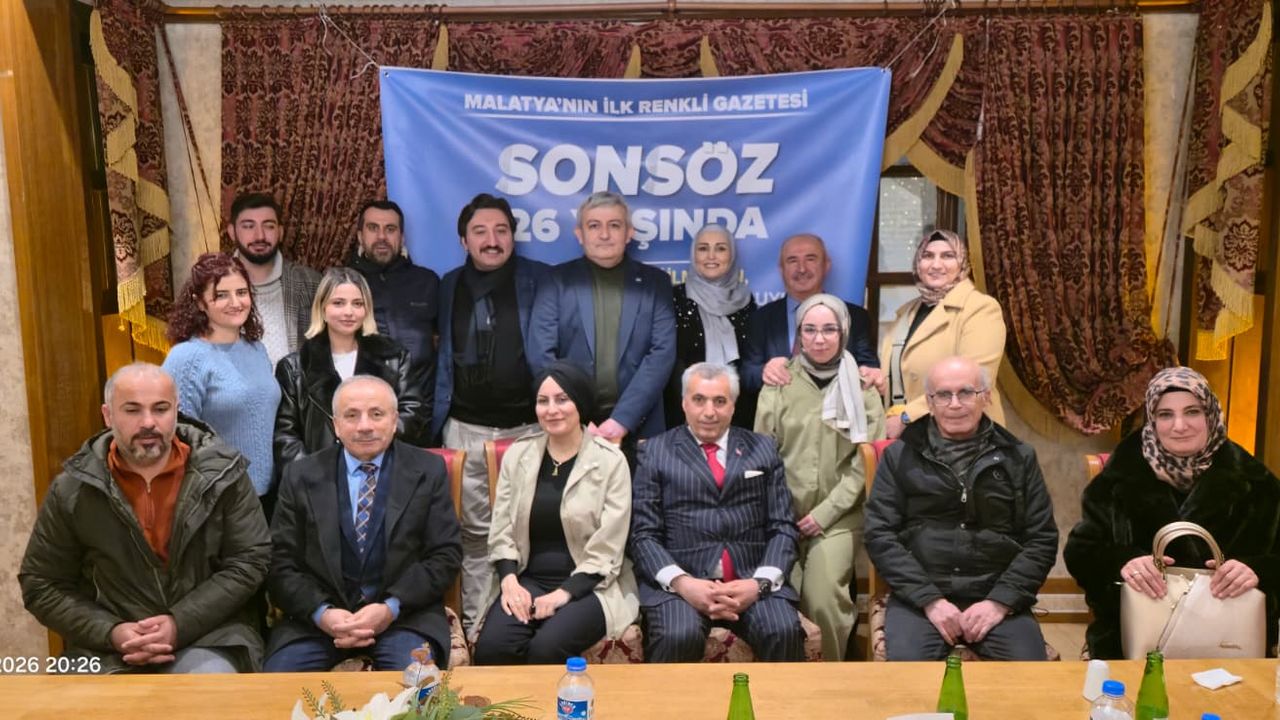 Malatya basınında çeyrek asırlık çınar: Sonsöz Gazetesi 26 yaşında görseli