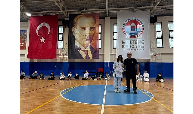 Maltepe belediyesi karate kursu tamamlandı görseli
