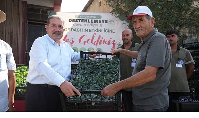 Yüzde 50 Hibeli Kışlık Sebze Fidesi Desteği Üreticilerle Buluştu görseli