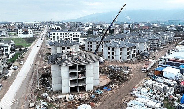 Kartepe Kent Konut Evleri’nde ilerleme yüzde 51 görseli