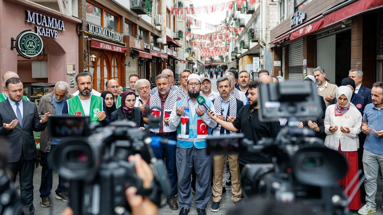 Üsküdar’da esnaf bir günlük gelirini Gazze'ye bağışlıyor görseli