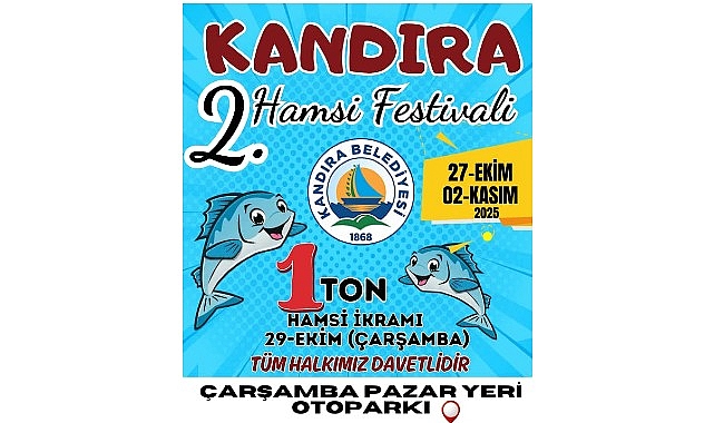 Kandıra’da Hamsi Festivali Coşkusu Yeniden Başlıyor! görseli