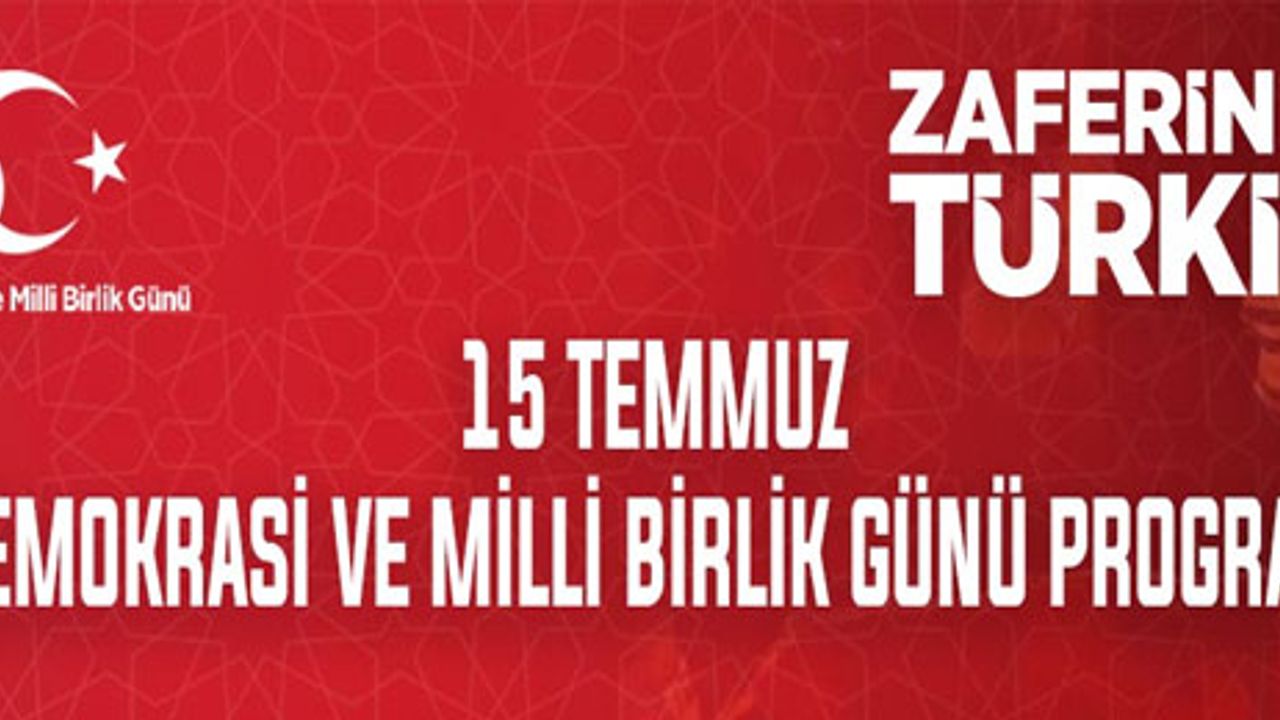 Kars'ta 15 Temmuz demokrasi ve millî birlik günü programı belli oldu görseli