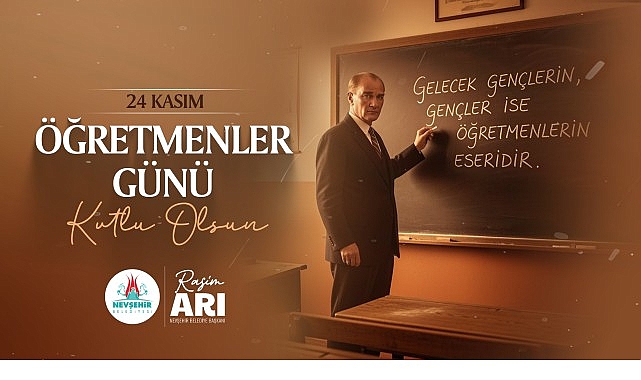 Belediye Başkanı Arı'nın Öğretmenler Günü Mesajı görseli