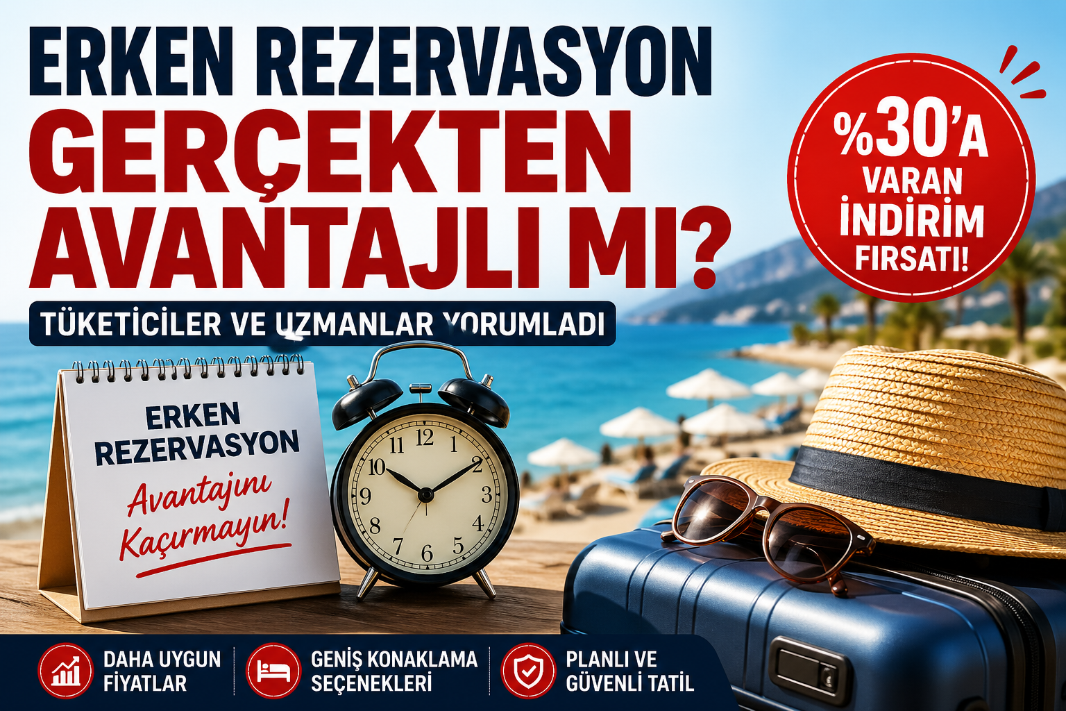 Erken Rezervasyon Gerçekten Avantajlı Mı? görseli