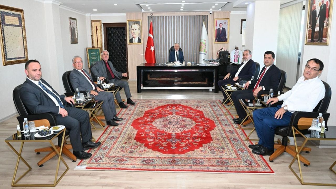 6 Belediye Başkanından Başkan Başdeğirmen’e ziyaret görseli