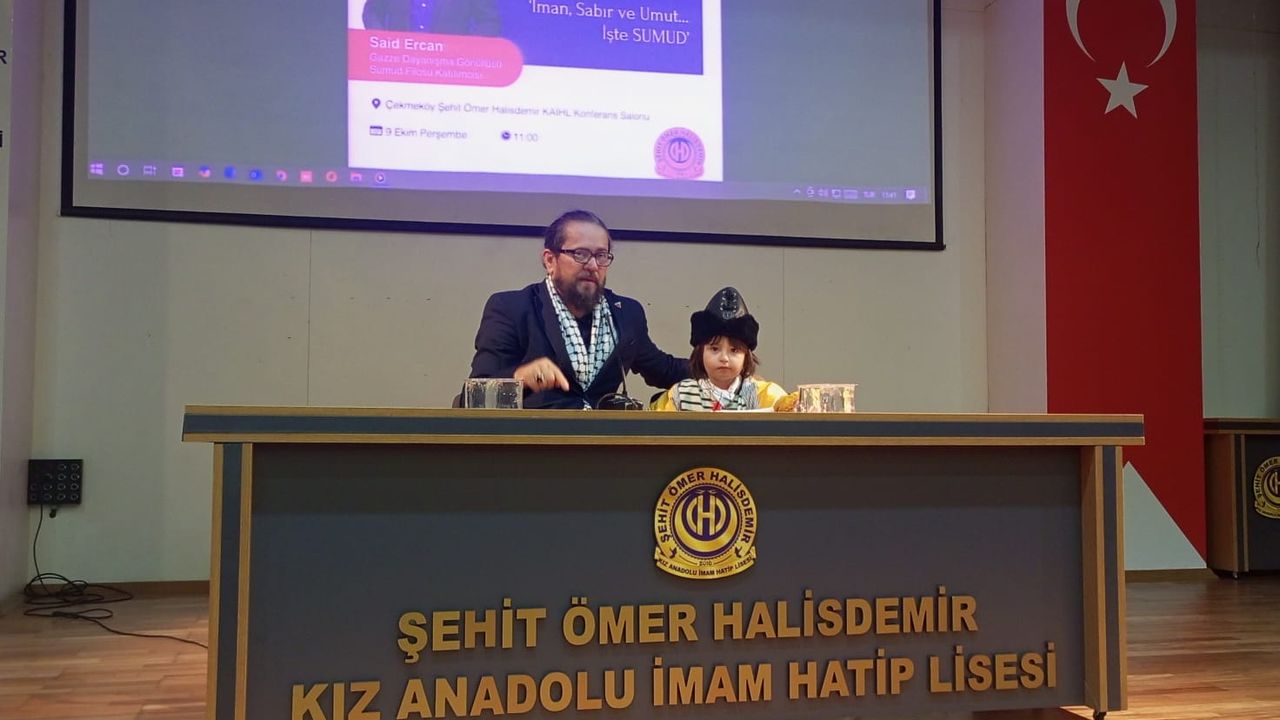 Said Ercan: İsrail çocukların fotoğraflarından bile korkuyor! görseli