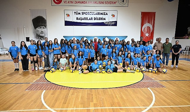 Kemer Belediyesi çocukları ve gençleri sporla buluşturuyor görseli