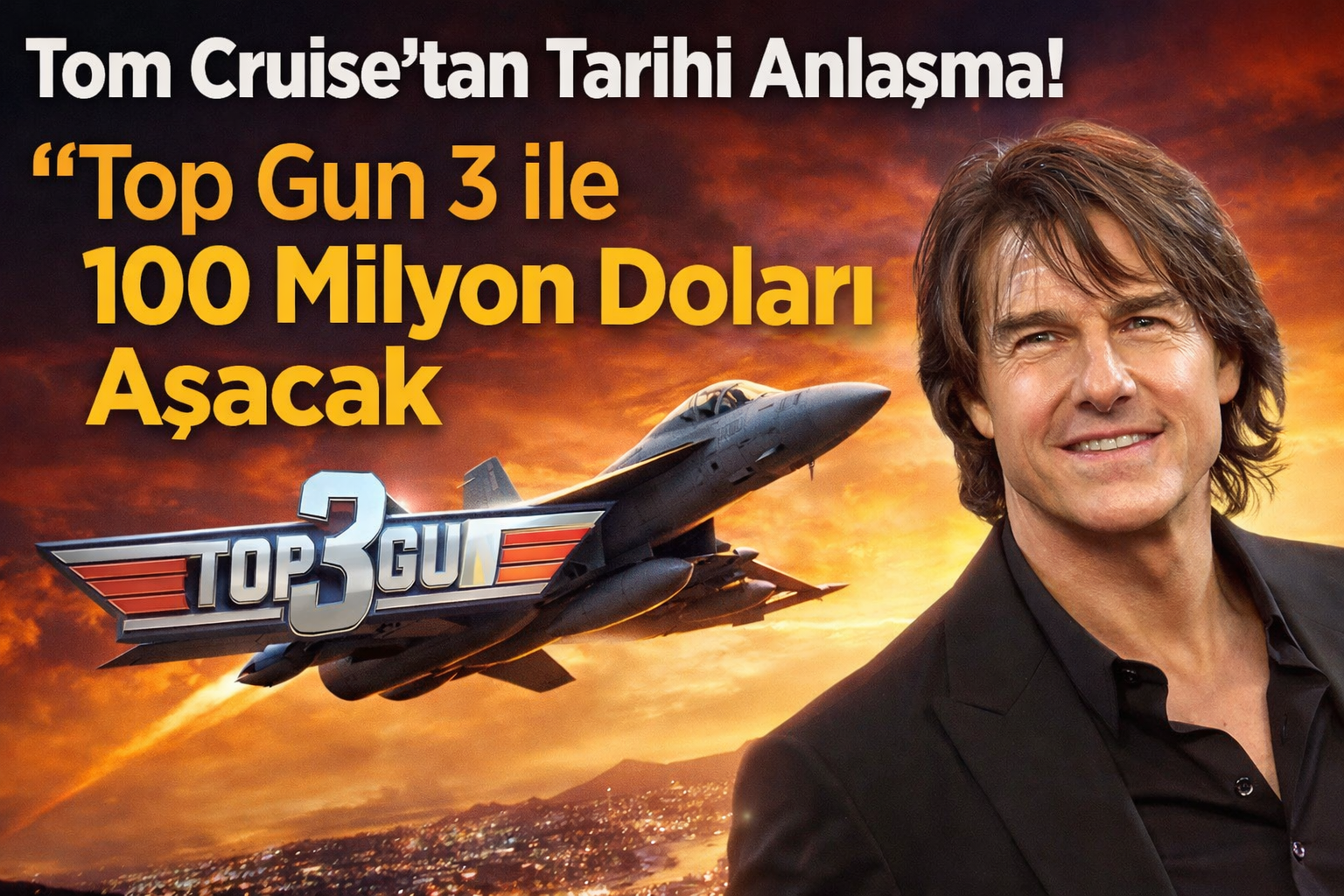 Tom Cruise’tan Tarihi Anlaşma! 100 Milyon Doları Aşacak görseli